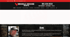 Desktop Screenshot of marshallsbodaciousbbq.com